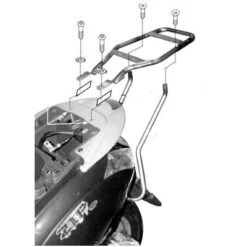 GIVI SR56 Topkofferrek Monolock/Key Piaggio Zip 50-125 (00-12)