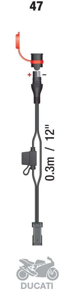 Tecmate Ducati Adapterkabel